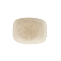 Raku Agate Grey Oblong Plate 26.1 x 20.2cm