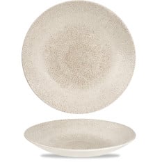 Studio Prints Raku Agate Grey Deep Coupe Plate 28.1cm