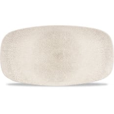 Studio Prints Raku Agate Grey Oblong Plate 35.5x18.9cm