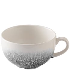 Churchill Raku Quartz Black Cappuccino Cup 340ml/12oz (Pack of 12)