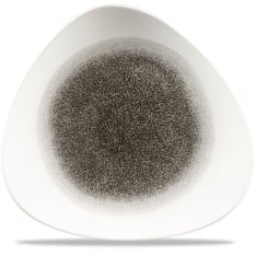 Studio Prints Raku Quartz Black Lotus Plate 10"