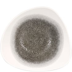 Churchill Studio Prints Raku Quartz Black Lotus Bowl 23.5cm/9.25" 600ml/21.12oz (Pack of 12)
