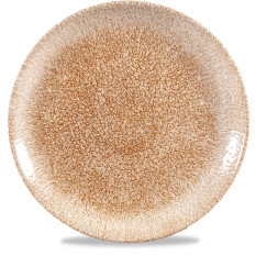 Studio Prints Raku Garnet Orange Coupe Plate 21.7cm