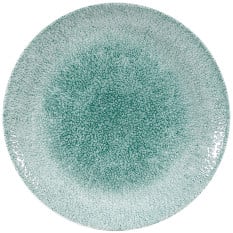 Churchill Studio Prints Raku Jade Green Coupe Plate 28.8cm/11.31" (Pack of 12)