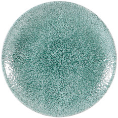 Churchill Studio Prints Raku Jade Green Coupe Plate 16.5cm/6.44" (Pack of 12)