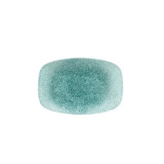 Raku Jade Green Oblong Plate 23.7 x 15.7cm