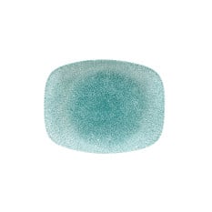 Raku Jade Green Oblong Plate 26.1 x 20.2cm