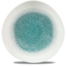 Studio Prints Raku Jade Green Organic Round Plate 26.4cm