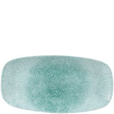 Churchill Studio Prints Raku Jade Green Oblong Plate 15.3 x 29.8cm/6 x 11.69" (Pack of 12)