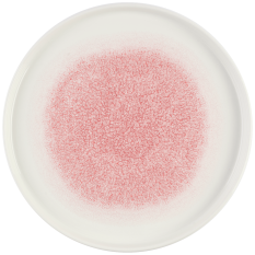 Churchill Studio Prints Raku Rose Walled Plate 26cm/10.25" (Pack of 6)