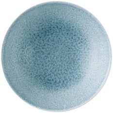 Churchill Raku Topaz Blue Evolve Deep Coupe Bowl 19cm/7.5" (Pack of 6)