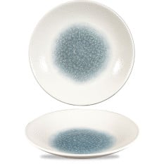 Isla Topaz Blue Deep Coupe Plate 9.8"