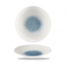 Churchill Bamboo Topaz Blue Deep Coupe Plate 9.8"
