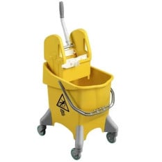 Kentucky Mop Bucket Mobile System Yellow