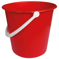 Heavy Duty Bucket Blue 9 Litre Red