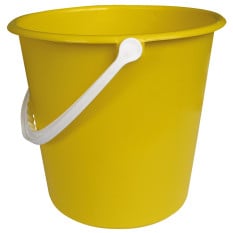 Heavy Duty Bucket Blue 9 Litre Yellow