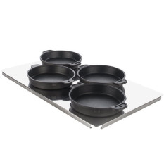 Rational Trilax Roasting Baking Pan 16cm (Set of 4 Inc. Tray)