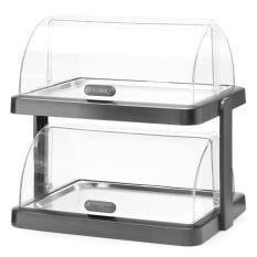 Hendi UNIQ Cooling Display Roll Top Double Black