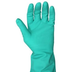 Rubber Gloves Professional Heavy Duty Green (Pack of 12)