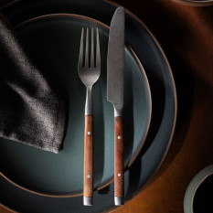 Rustic Rumbled Steak Knife (Pack of 12)