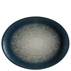 Bonna Arctic Moove Oval Plate 25cm (Pack of 12)