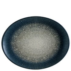 Bonna Arctic Moove Oval Plate 31 x 24cm (Pack of 6)