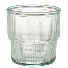 Authentico Stackable Ribbed Tumbler 300ml/10.5oz (Pack of 6)