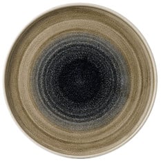 Churchill Stonecast Aqueous Bayou Walled Plate 8.67 Ich (Pack of 6)