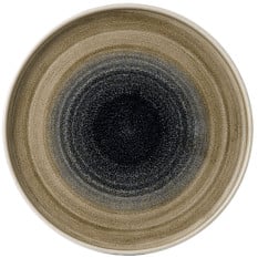 Churchill Stonecast Aqueous Bayou Walled Plate 10.25 Ich (Pack of 6)