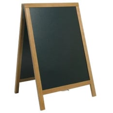 Duplo Pavement A-Board Chalkboard Teak