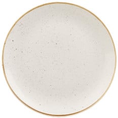 Churchill SWHSEV121 Stonecast Barley White Coupe Plate 32.4cm