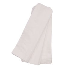 Greaseproof Scotchban Paper Strung Satchel Bags 100x150x335mm/4x6x14" White (Pack of 1000)