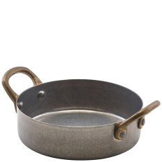 GenWare Vintage Steel Mini Casserole Dish 12.25 x 3.5cm (Pack of 6)