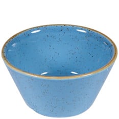 Stonecast Cornflower Blue Sauce Dish 9cl/3oz