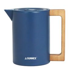 Sunnex Scandinavian Double Walled Vacuum Jug Navy Blue 0.6L