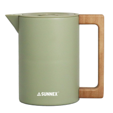 Sunnex Scandinavian Double Walled Vacuum Jug Olive Green 0.6L