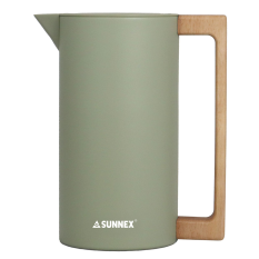 Sunnex Scandinavian Double Walled Vacuum Jug Olive Green 1 Litre
