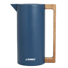 Sunnex Scandinavian Double Walled Vacuum Jug Navy Blue 1.5 Litre