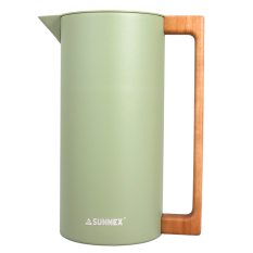 Sunnex Scandinavian Double Walled Vacuum Jug Olive Green 1.5 Litre