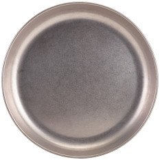 GenWare Vintage Steel Coupe Plate 34cm/13.4" (Pack of 12)