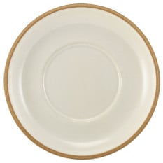 GenWare Kava White Stoneware Saucer 16cm (Pack of 6)