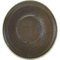 Terra Porcelain Cinder Black Saucer 14.5cm