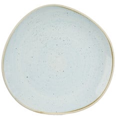 Stonecast Duck Egg Organic Round Plate 28.6cm