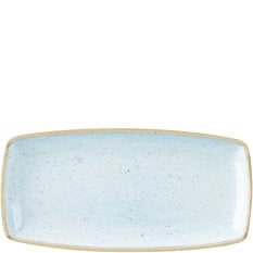 Churchill Stonecast Duck Egg Blue Oblong Plate 15 x 29.5cm/5.88 x 11.56" (Pack of 12)