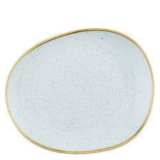 Churchill Stonecast Duck Egg Blue Opal Organic Plate 21cm/8.3" (Pack of 12)