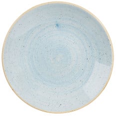 Stonecast Duck Egg Deep Coupe Plate 22.5cm