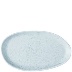 Churchill Stonecast Duck Egg Organic Platter 26 x 15cm/10.25 x 5.8" (Pack of 6)