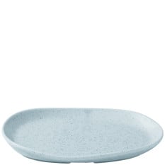 Churchill Stonecast Duck Egg Organic Platter 26 x 20cm/10.25 x 7.8" (Pack of 6)