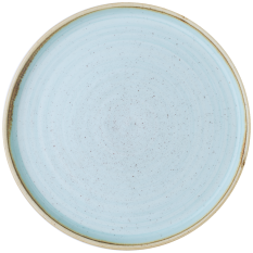 Churchill Stonecast Duck Egg Walled Plate 21cm/8.67" (Pack of 6)
