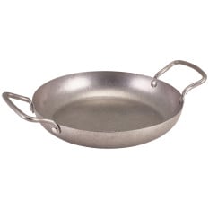 GenWare Vintage Steel Deep Paella Pan 22cm/8.7" (Pack of 6)